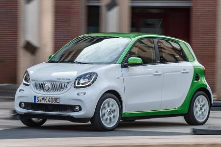Smart Forfour Electric Drive, Seitenansicht