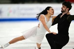 Eiskunstlauf: Deutsches Eistanz-Duo verpasst die Top 10