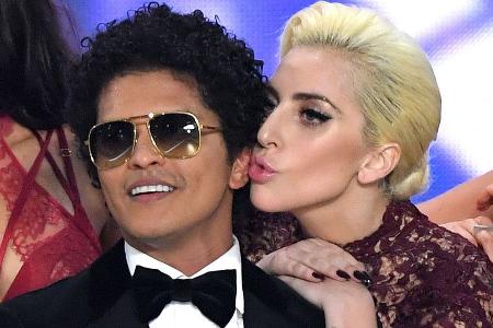 Bruno Mars und Lady Gaga treten zusammen bei den Grammys auf