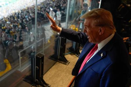 Donald Trump kommt zum Super Bowl