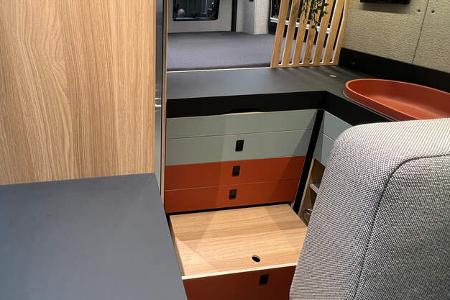 Vabo Vision Copenhagen auf der CMT 2025 Stufe zum Bett