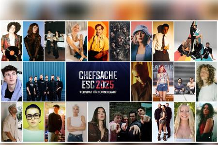 ESC-Vorentscheid: Diese 24 Musiker wollen nach Basel