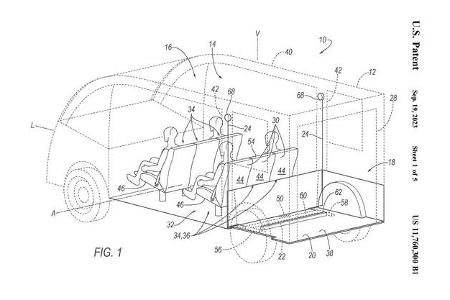 Ford Airbag Patent Ladungssicherung
