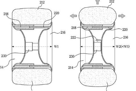 Hyundai Kia Patent variable Felgen