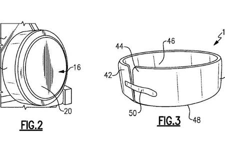 Ford Patent Reserveradabdeckung Lautsprecher