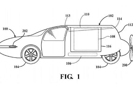 Toyota Patent fliegendes Auto