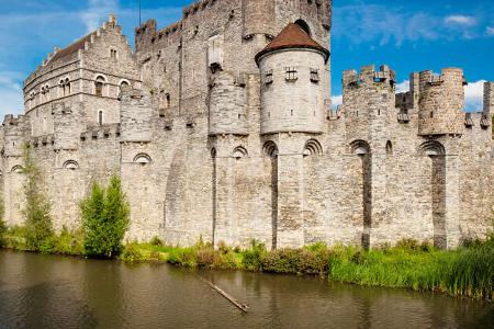Gravensteen Burg in Gent