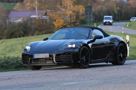 Erlkönig Porsche 718 Boxster EV