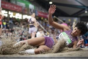 7,07 Meter in Karlsruhe: Mihambo springt Meetingrekord