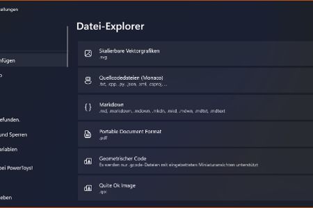 Add-ons für den Datei-Explorer