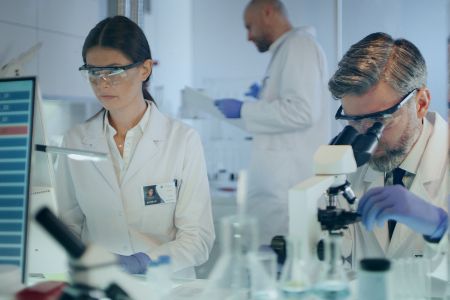 Medizinische Forschung im Labor