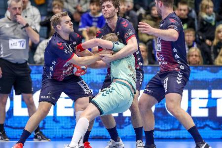 European League: MT und THW mit Remis - Flensburg siegt
