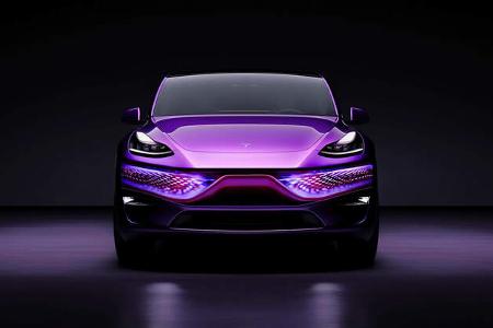 02/2025 Evision Tesla Model Y und Cybertruck LED Front Display