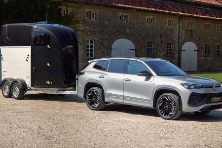 VW Tayron 2.0 TSI 4Motion mit Pferdeanhänger