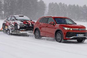 VW Tiguan 2.0 TSI 4Motion mit Anhänger VW Polo