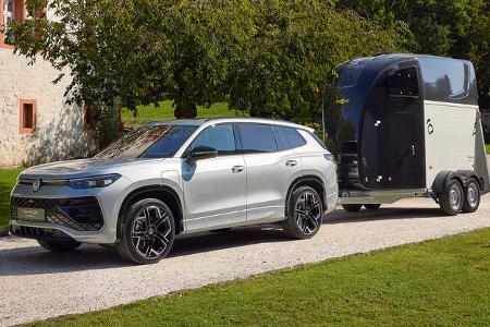 VW Tayron 2.0 TSI 4Motion mit Pferdeanhänger