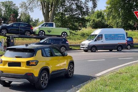 Elektrischer Jeep Avenger, Autobahn