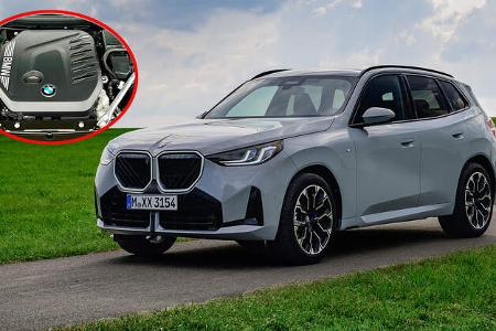 BMW X3 20 xDrive M Sport Paket 6-Zylinder-Diesel 40d eingeklinkt