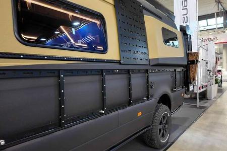 Außenwand, Fenster, Heckverbreiterung