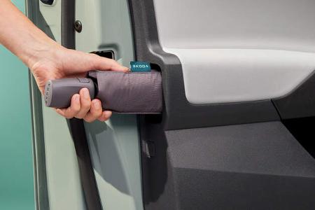 Skoda Elroq Regenschirm