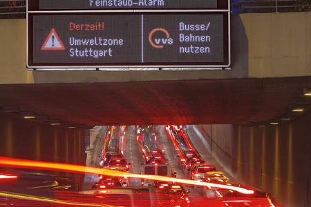 Feinstaub-Alarm Stuttgart