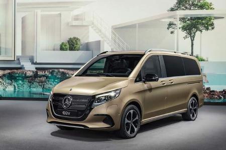 Mercedes Midsize-Vans Modellpflege Facelift 2023 Vito eVito V-Klasse
