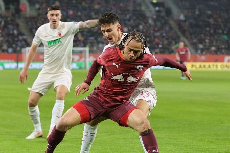 RB Leipzig mit Nullnummer in Augsburg