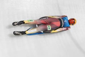 Rodeln: Fräbel Zweite - Taubitz enttäuscht