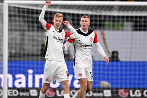 Frankfurt beendet Remis-Serie und schlägt Schlusslicht Kiel