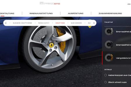 Ferrari Daytona SP3 Konfigurator