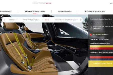 Ferrari Daytona SP3 Konfigurator