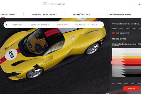 Ferrari Daytona SP3 Konfigurator