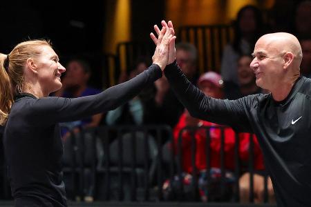 Neuer Erfolg: Steffi Graf und Andre Agassi sind Pickleball-Champions