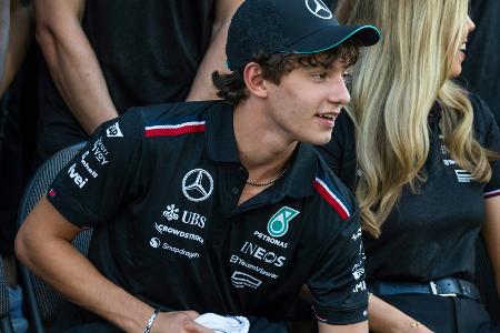 Mercedes-Juwel Antonelli eifert Vettel nach