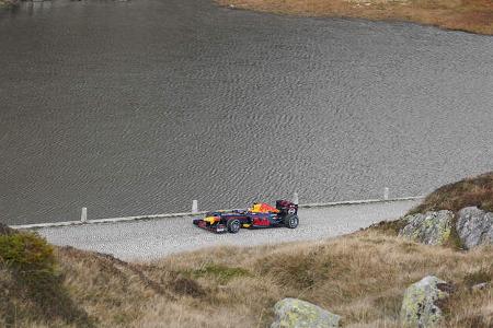 Sebastien Buemi - Red Bull - Showrun - Gotthard-Pass - RB8 - 2017