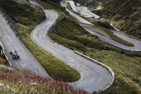 Sebastien Buemi - Red Bull - Showrun - Gotthard-Pass - RB8 - 2017