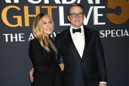 Ein Event in New York ist natürlich nicht komplett ohne das Power Couple Sarah Jessica Parker und Matthew Broderick.