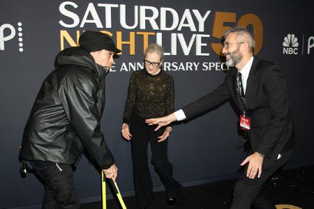 Für Meryl Streep wurde der rote Teppich noch einmal gründlich gefegt.