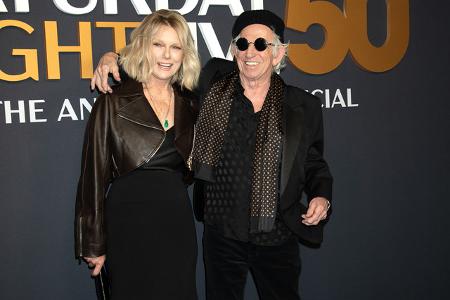 Es ist schon fast 40 Jahre her, dass Rolling Stone Keith Richards live in der Show auftrat. Zur großen Geburtstagsfeier kam er mit seiner Frau Patti Hansen vorbei.