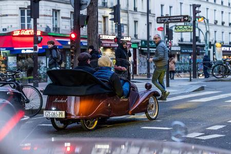 Traversée de Paris 12.01.2025 Oldtimer-Roadtrip im Winter