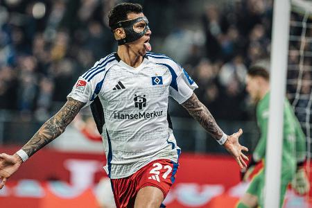 Selke trifft doppelt: HSV zurück an der Spitze