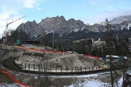 Olympia-Eiskanal in Cortina: Behörden beklagen Sabotage
