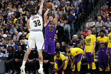 NBA: Doncic dominiert erstmals für die Lakers