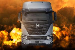Nikola Tre BEV Elektro Lkw Feuer Brand Rückruf