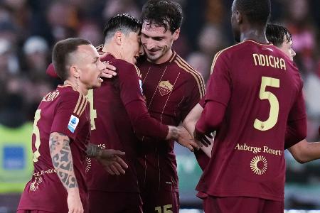 Zehn Ligaspiele unbesiegt: Hummels und AS Rom bauen Serie aus