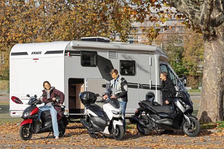 Yamaha Motorroller Test