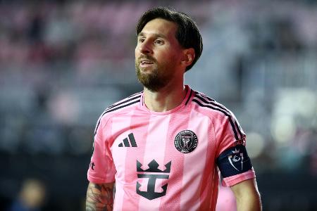 Griff in den Nacken: Messi von der MLS bestraft
