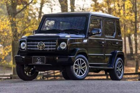 Mercedes G-Klasse auf Golf-Cart-Plattform