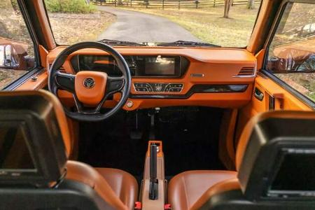 Mercedes G-Klasse auf Golf-Cart-Plattform