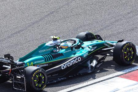 15. Platz: Fernando Alonso (Aston Martin) - 1:31.874